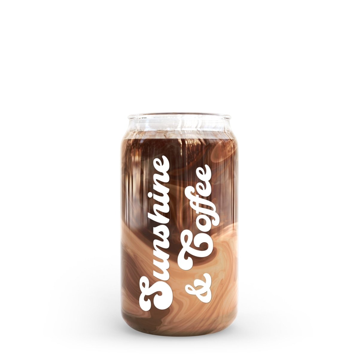 16 oz Beer Can Glass | Sunshine & Coffee - sonder and wolf