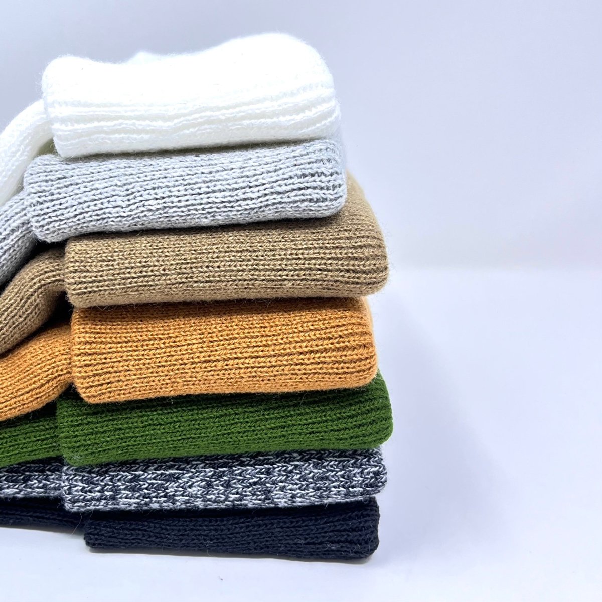 Personalized Beanie with Engraved Leather Patch - sonder and wolf