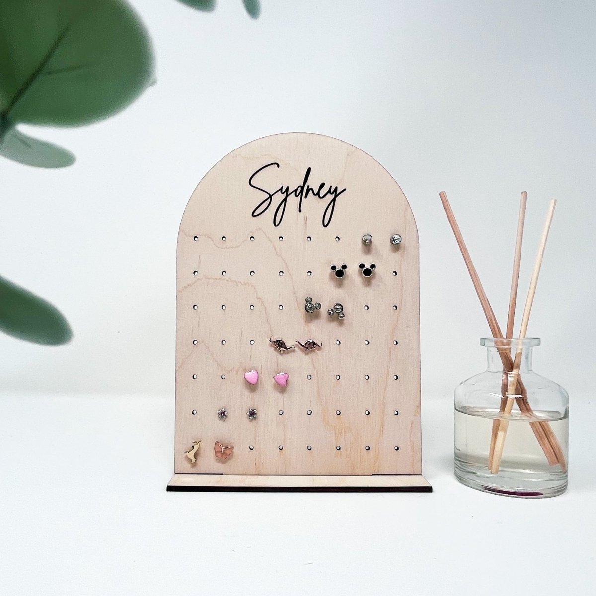 Personalized Jewelry Organizer Earring Stand - sonder and wolf