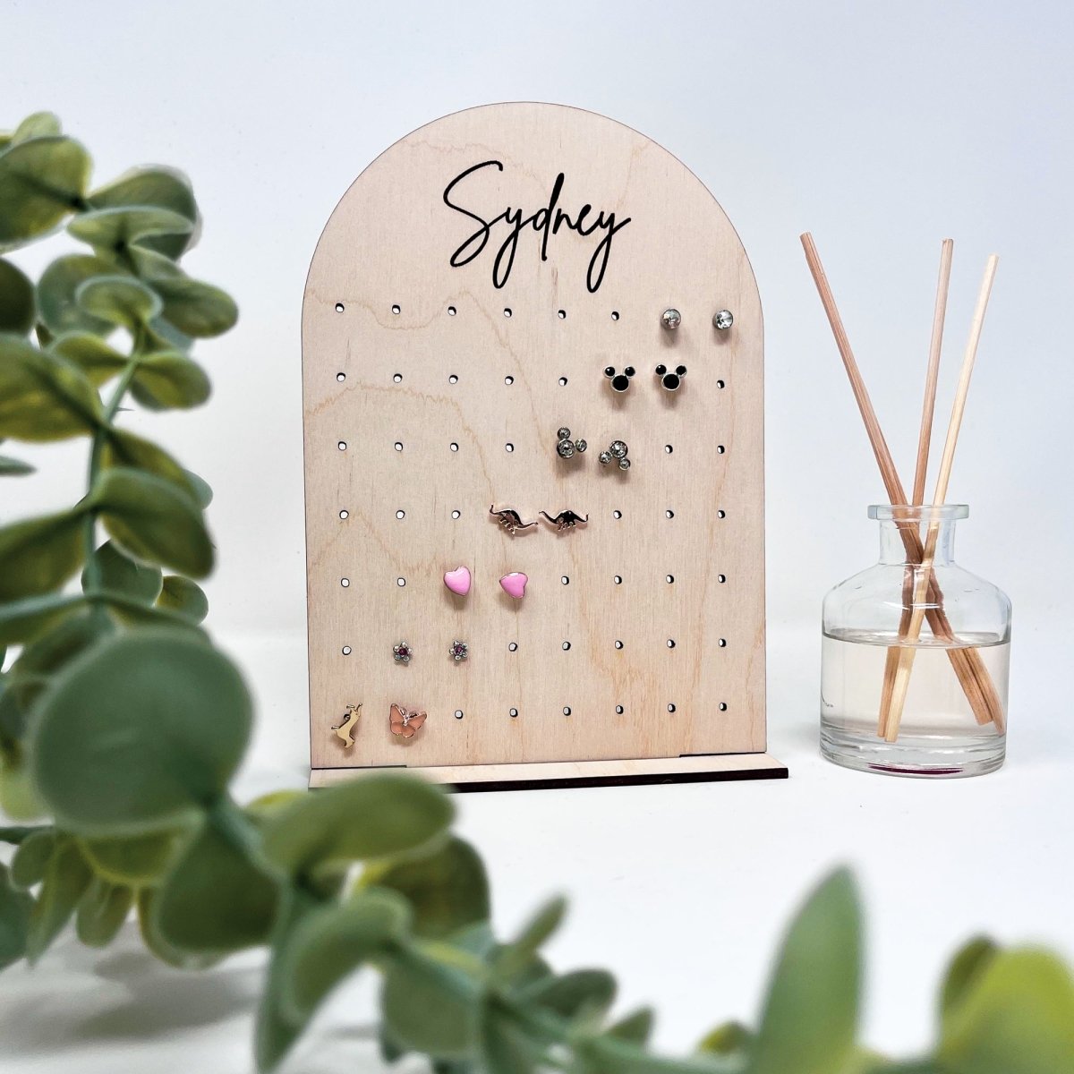 Personalized Jewelry Organizer Earring Stand - sonder and wolf