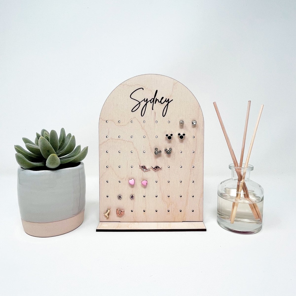 Personalized Jewelry Organizer Earring Stand - sonder and wolf