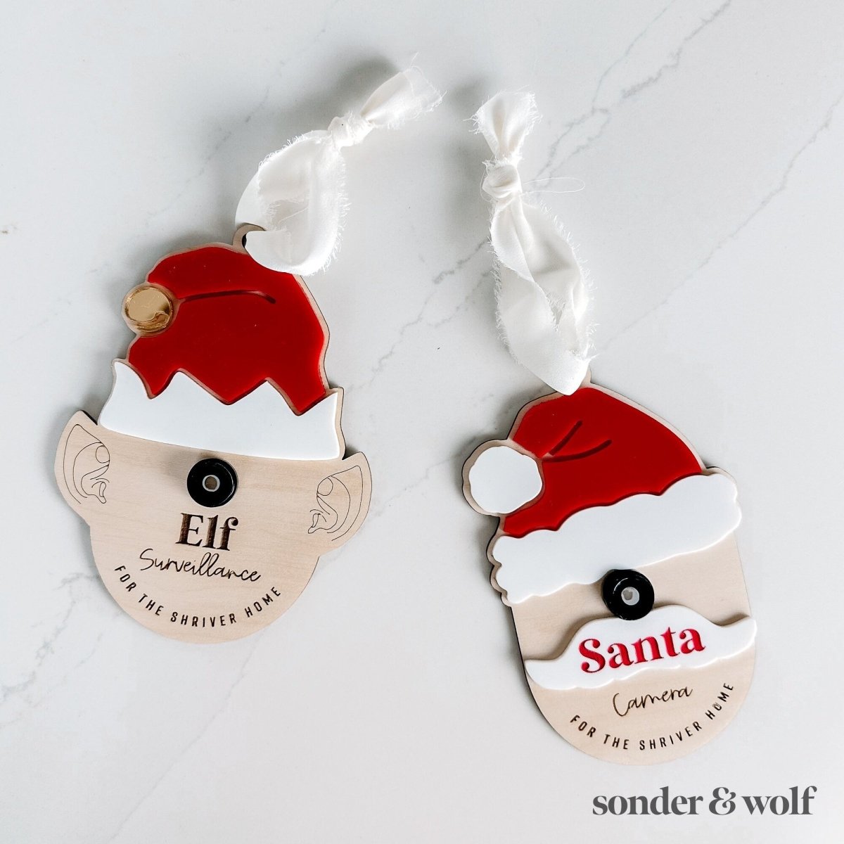 Santa Cam Ornament - sonder and wolf