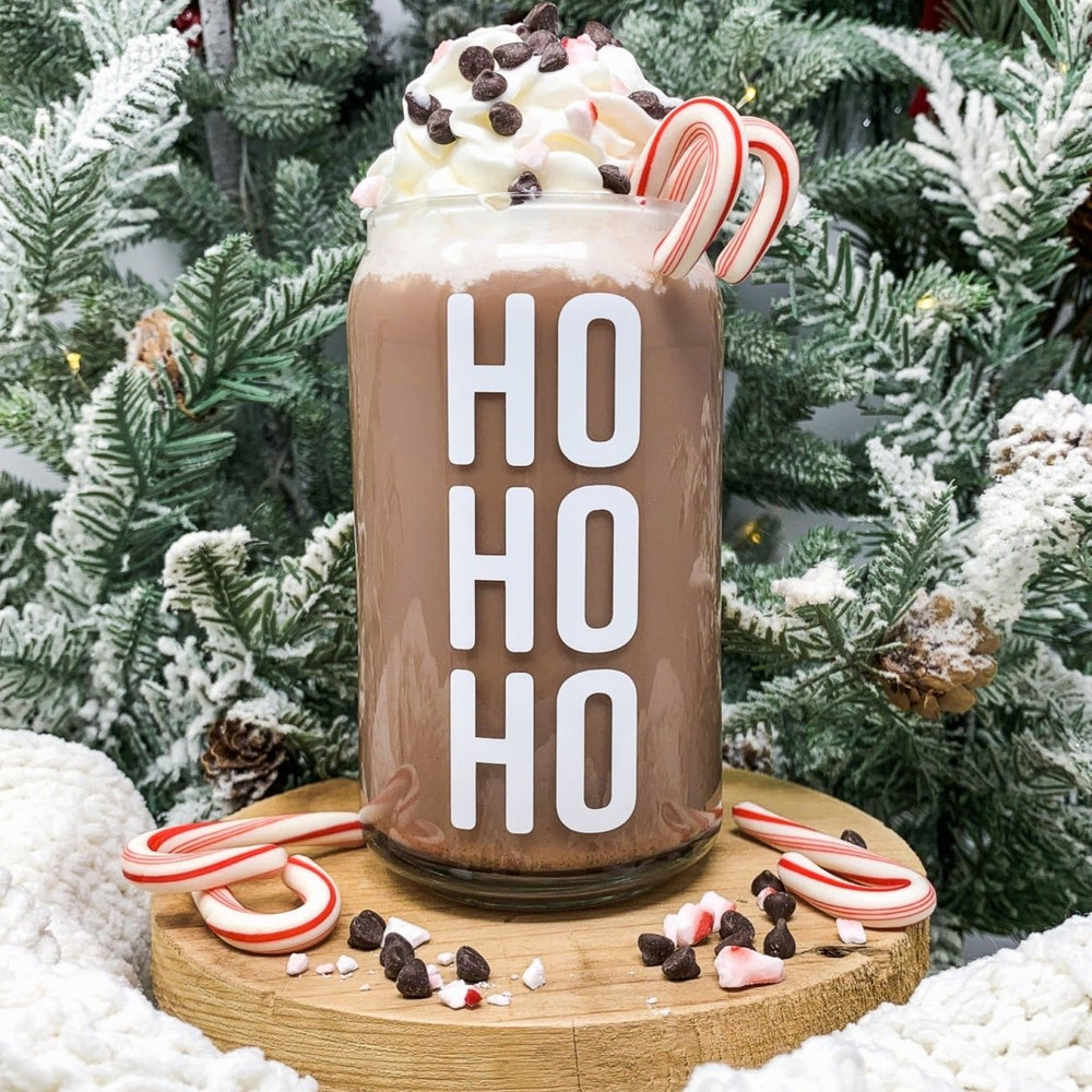 
                  
                    16 oz Beer Can Glass | Ho Ho Ho - sonder and wolf
                  
                