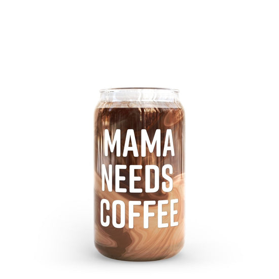 16 oz Beer Can Glass | Mama Needs Coffee - sonder and wolf