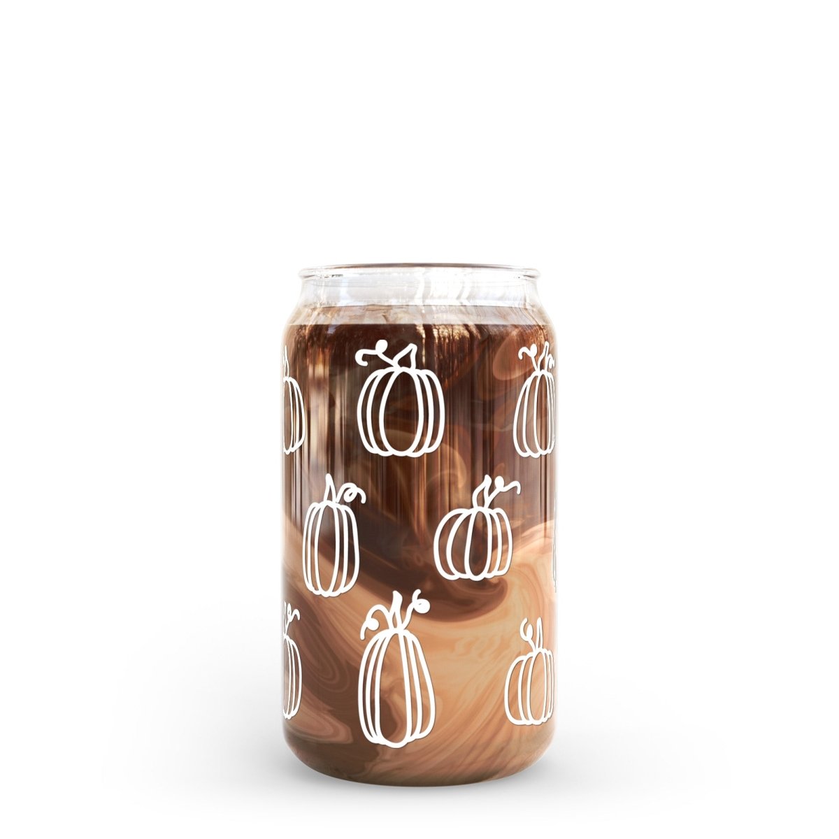 16 oz Beer Can Glass | Pumpkins - sonder and wolf