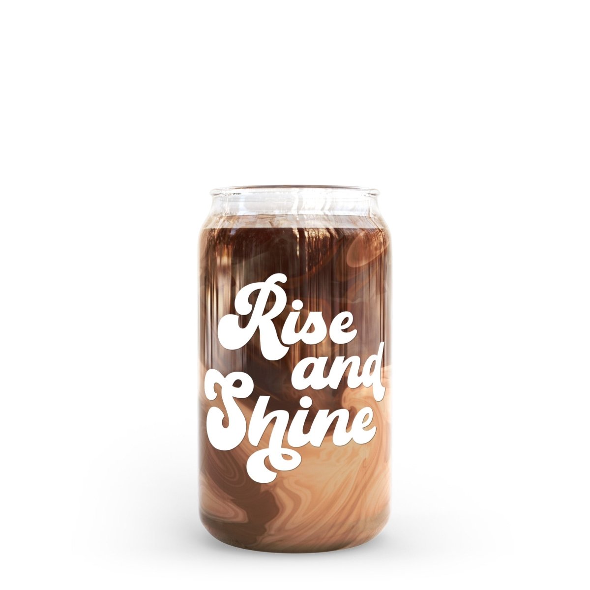16 oz Beer Can Glass | Rise and Shine - sonder and wolf