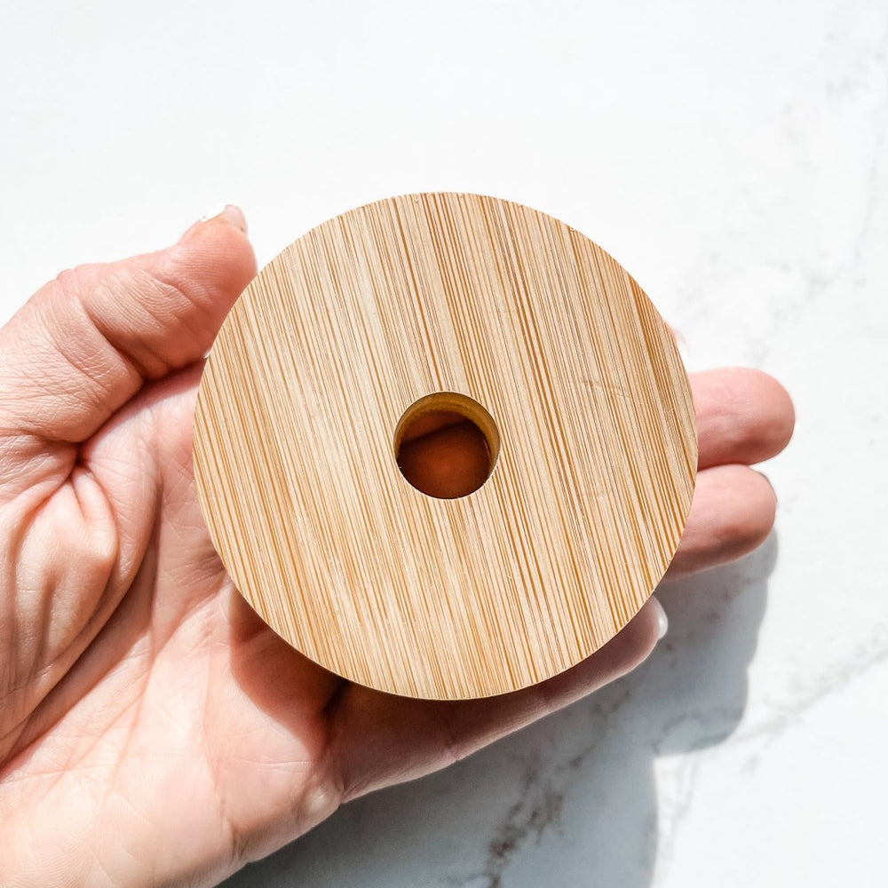 
                  
                    Bamboo Lid & Straw for Beer Can Glass - sonder and wolf
                  
                