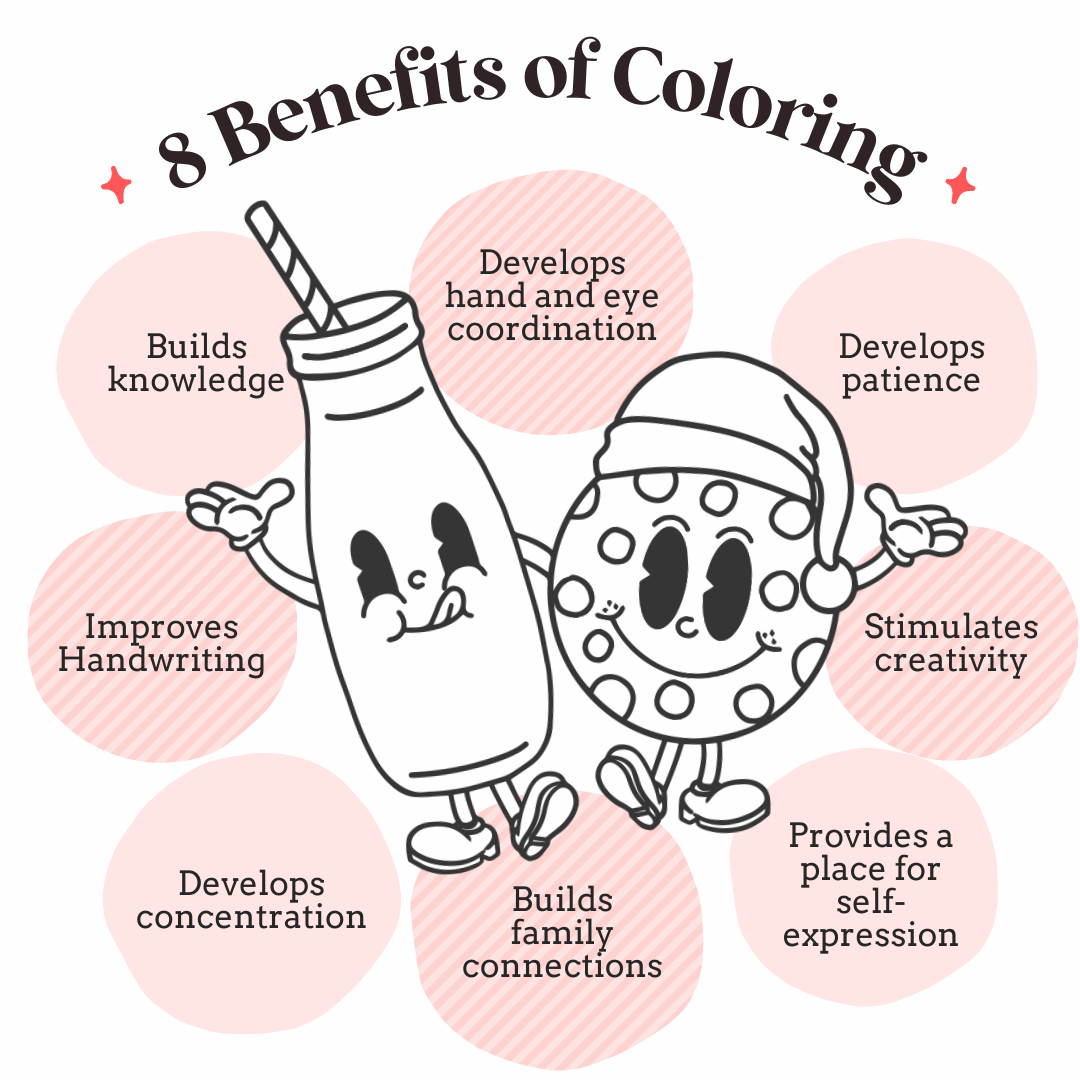 Christmas Coloring Countdown Poster - sonder and wolf