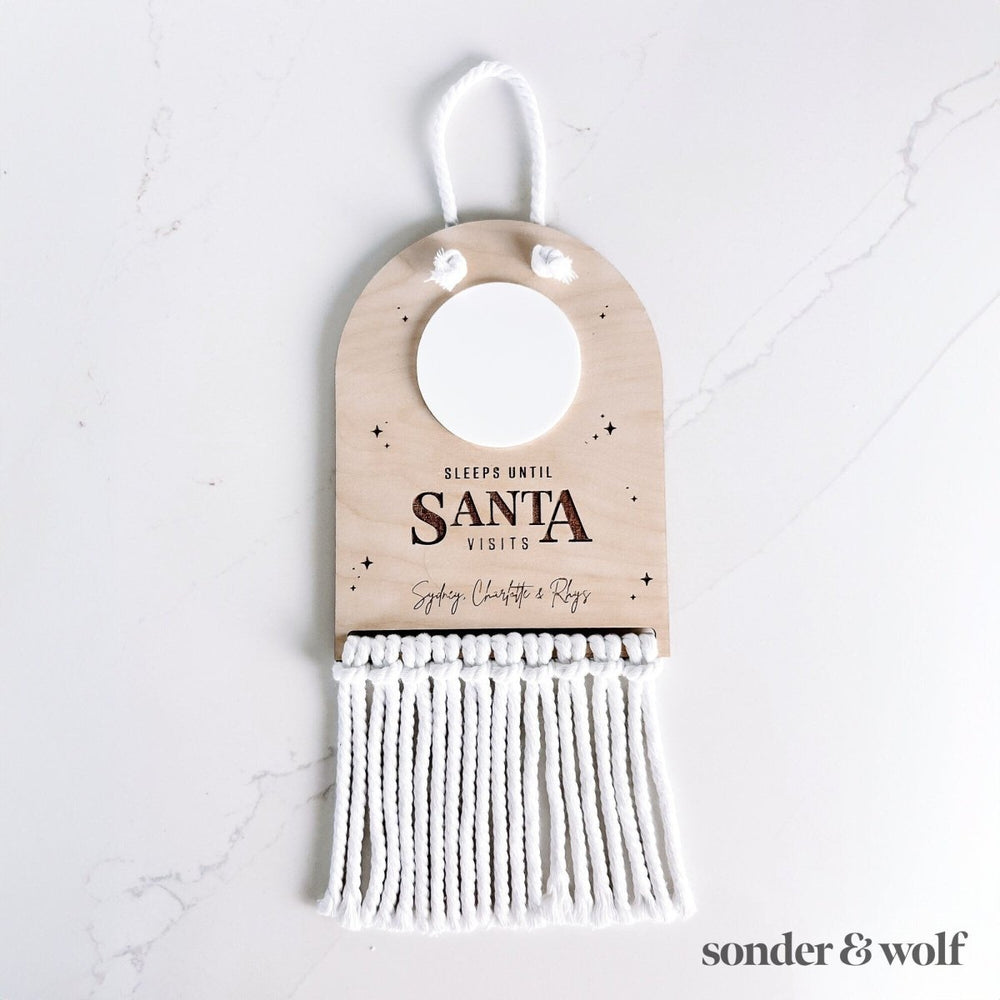 
                  
                    Days Until Christmas Dry Erase Santa Sign - sonder and wolf
                  
                
