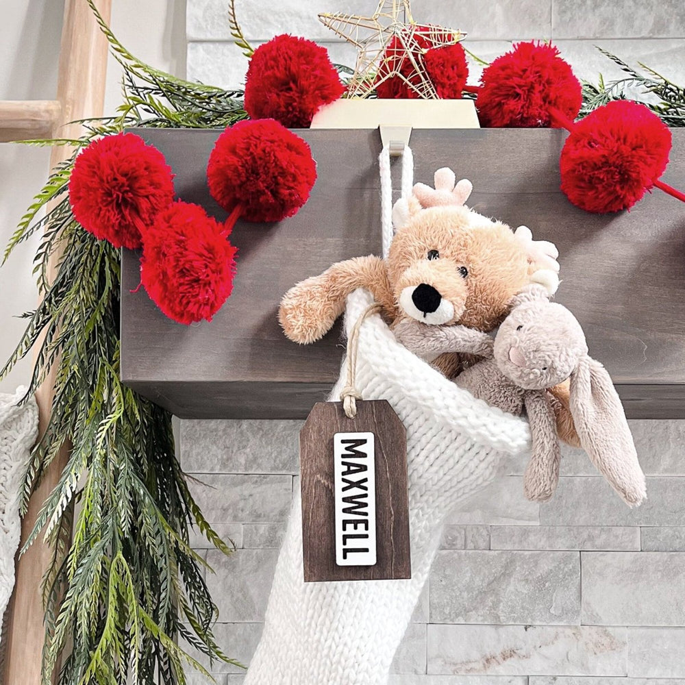 
                  
                    Gift Tag - 3D Personalized Wood Name Tags for Christmas Presents - Unique Holiday Gifting - sonder and wolf
                  
                