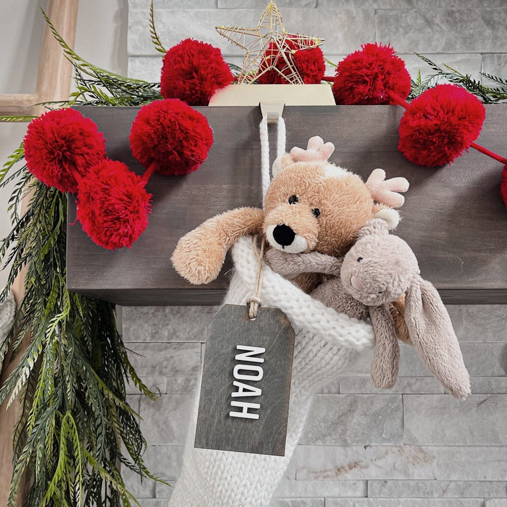 
                  
                    Gift Tag - 3D Personalized Wood Name Tags for Christmas Presents - Unique Holiday Gifting - sonder and wolf
                  
                