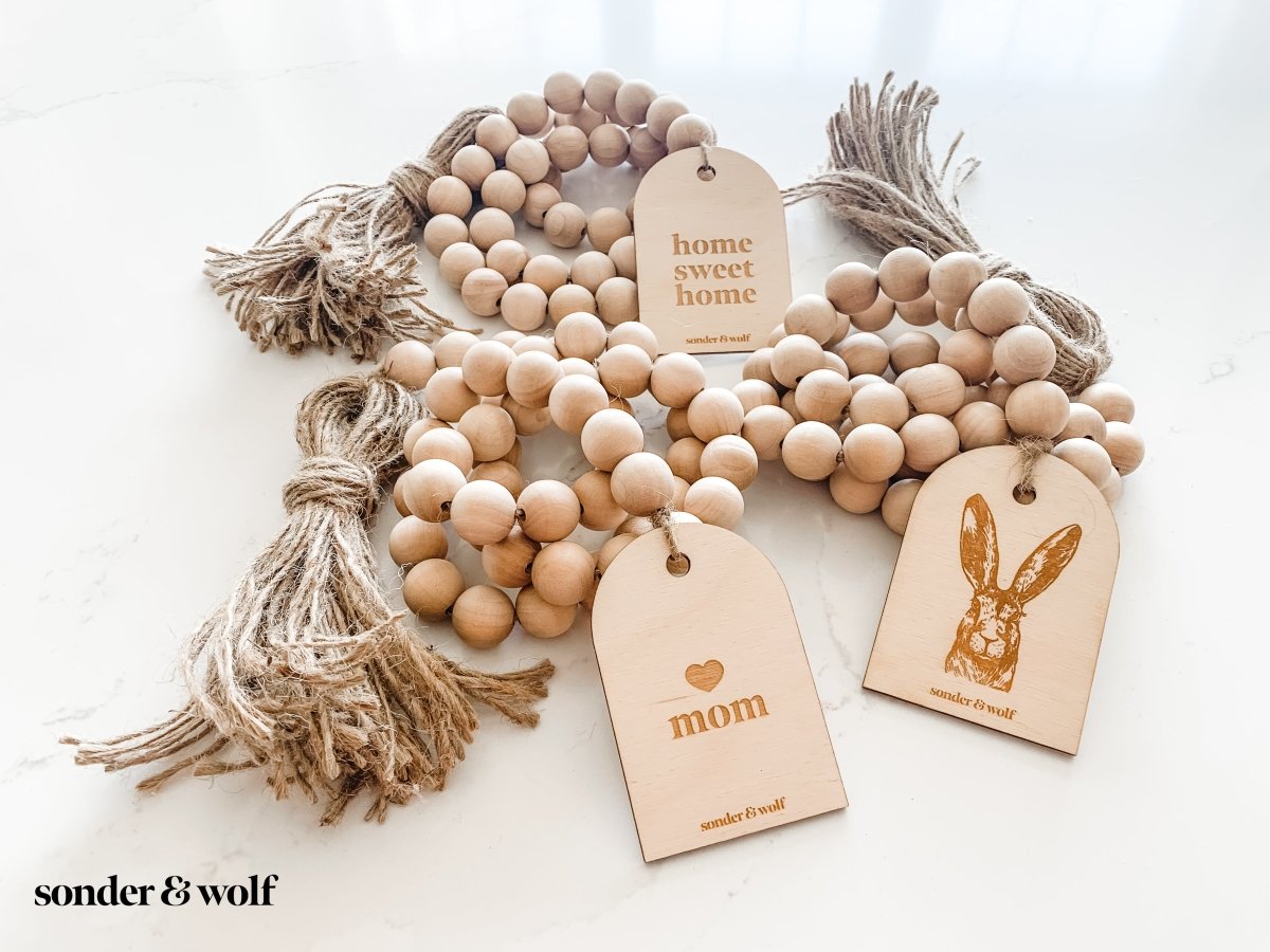 Load image into Gallery viewer, Home Sweet Home Garland with Jute Tassel - sonder and wolf
