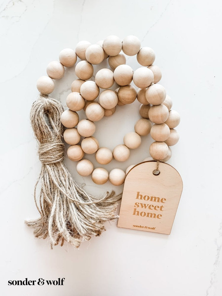 
                  
                    Home Sweet Home Garland with Jute Tassel - sonder and wolf
                  
                