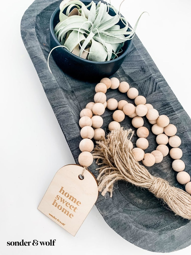 
                  
                    Home Sweet Home Garland with Jute Tassel - sonder and wolf
                  
                