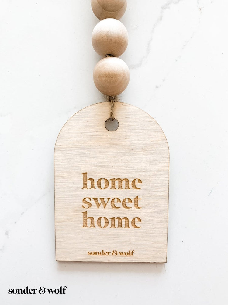 
                  
                    Home Sweet Home Garland with Jute Tassel - sonder and wolf
                  
                