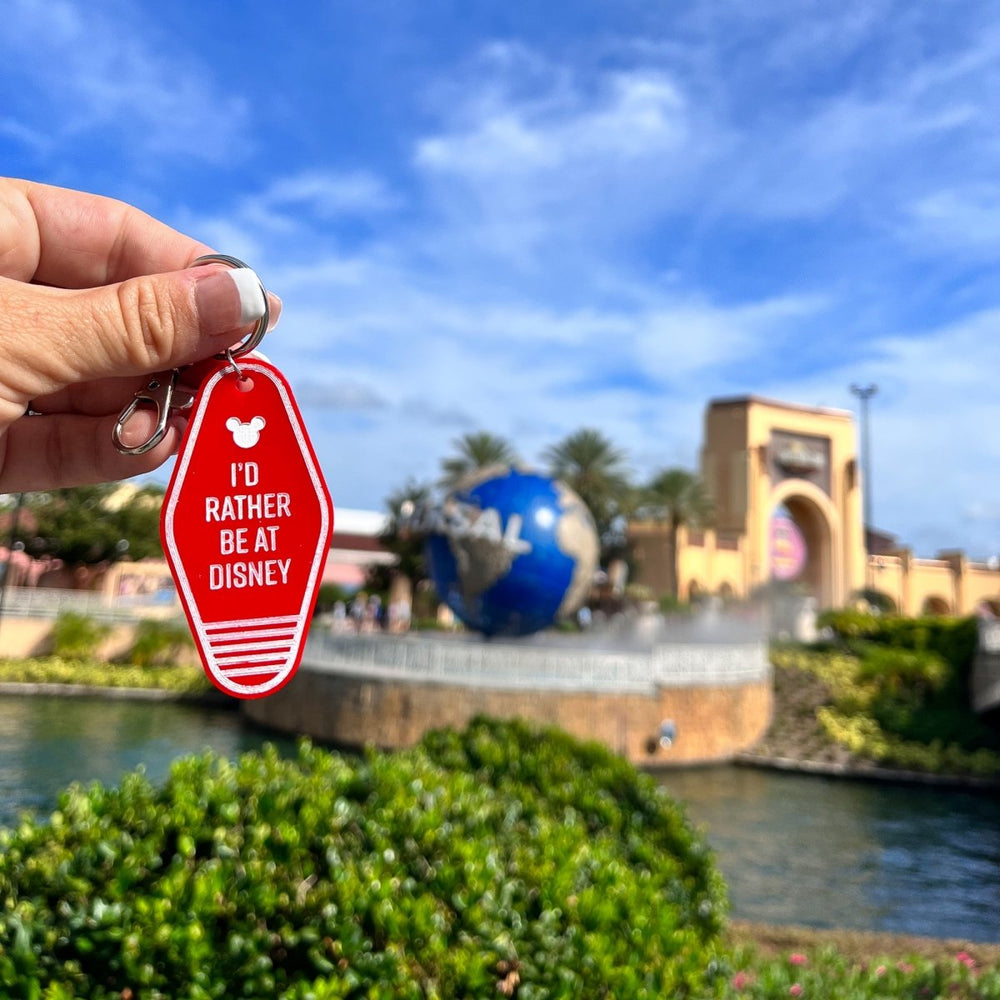 
                  
                    I’d Rather Be in Disney Keychain - sonder and wolf
                  
                