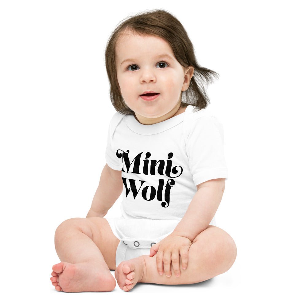 Load image into Gallery viewer, Mini Wolf Onesie | Babies - sonder and wolf
