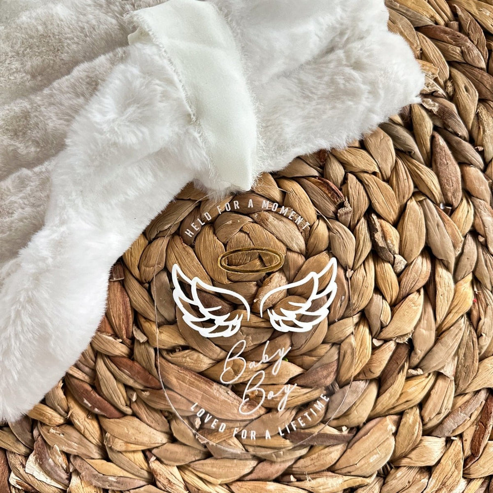 
                  
                    Miscarriage Ornament - Angel Wings - sonder and wolf
                  
                