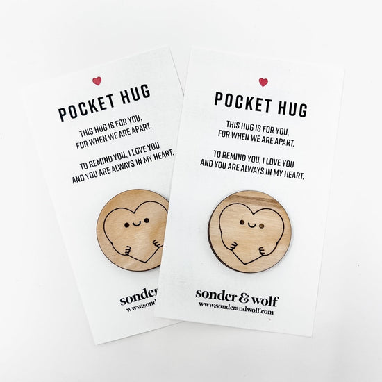Pocket Cross, Pocket Hug, Pocket Token, Pocket Charm, Child
