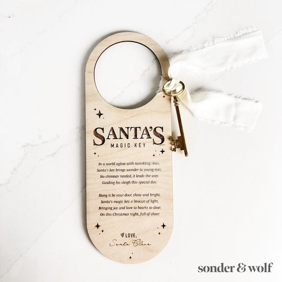 Load image into Gallery viewer, Santa&amp;#39;s Magic Key - sonder and wolf
