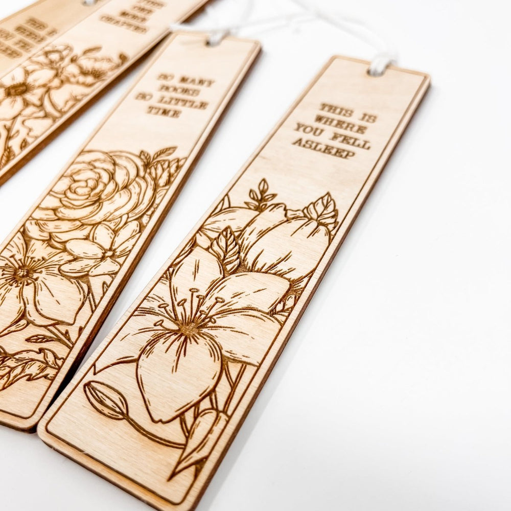
                  
                    Wooden Bookmark - sonder and wolf
                  
                